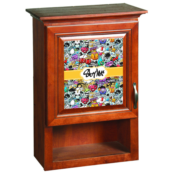 Graffiti Wooden Cabinet Decal (Medium)