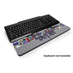 Graffiti Keyboard Wrist Rest (Personalized)