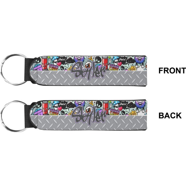 Graffiti Wristlet (Front + Back)