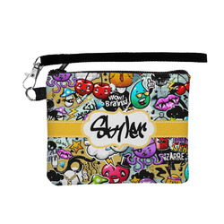 Graffiti Wristlet ID Case w/ Name or Text