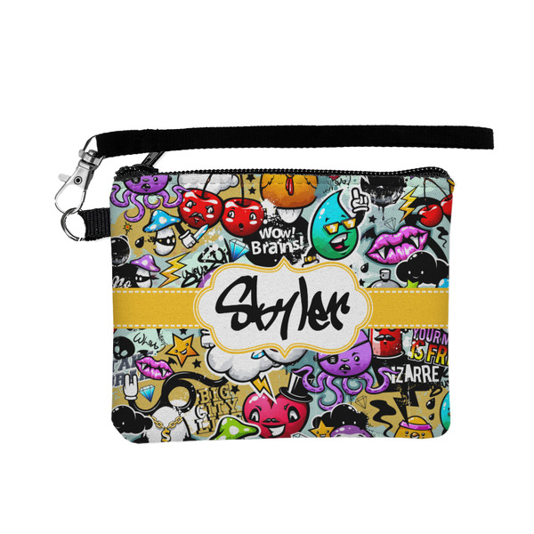 Custom Graffiti Wristlet ID Case w/ Name or Text