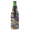 Graffiti Zipper Bottle Cooler - BACK (bottle)
