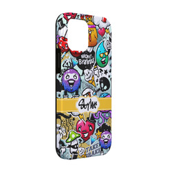 Graffiti iPhone Case - Rubber Lined - iPhone 13 Pro (Personalized)