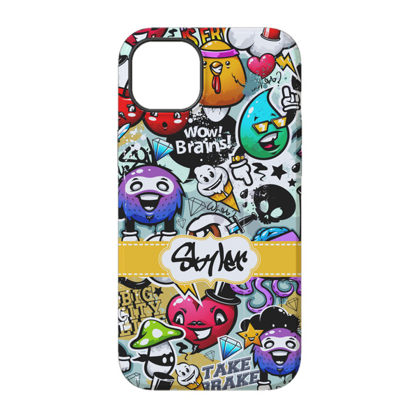 Graffiti iPhone 14 Pro Tough Case - Back
