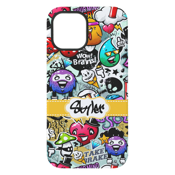 Graffiti iPhone 15 Pro Max Tough Case - Back