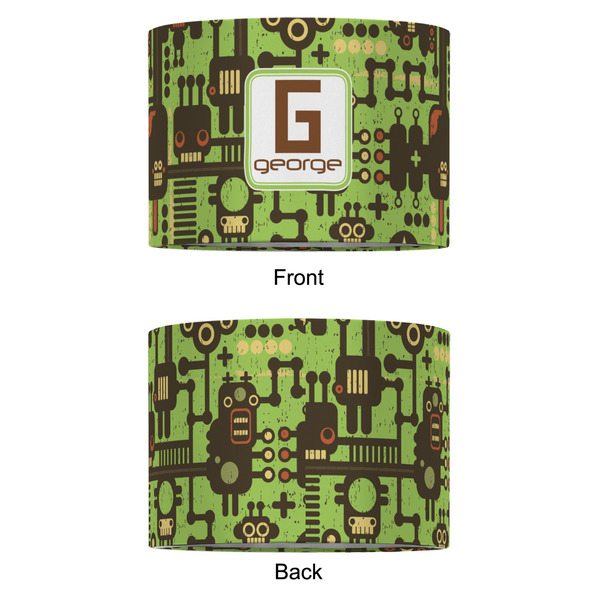 Industrial Robot 1 12" Drum Lampshade - APPROVAL (Fabric)