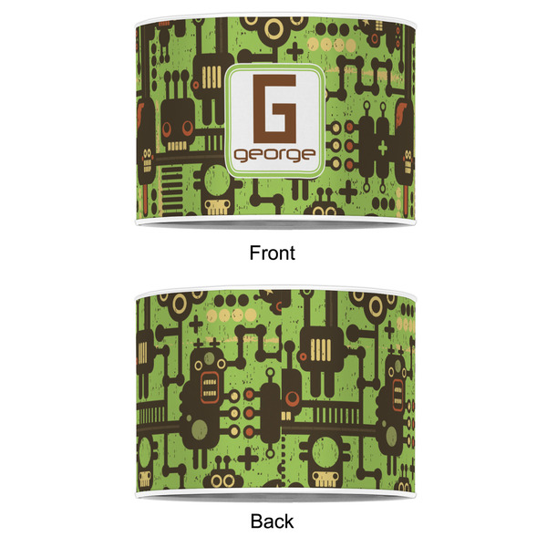 Industrial Robot 1 12" Drum Lampshade - APPROVAL (Poly Film)