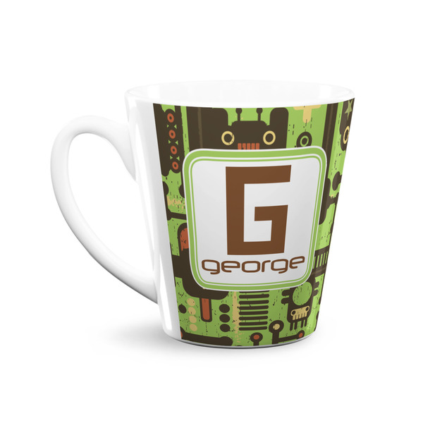 Industrial Robot 1 12 Oz Latte Mug - Front