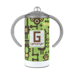 Industrial Robot 1 12 oz Stainless Steel Sippy Cup (Personalized)