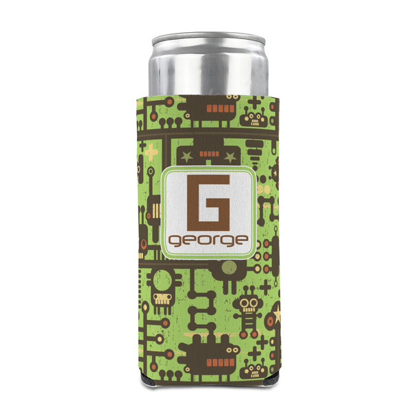 Industrial Robot 1 12oz Tall Can Sleeve - FRONT (on can)