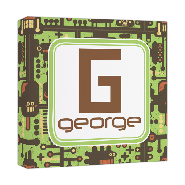 Custom Industrial Robot 1 Canvas Print - 12x12 (Personalized)