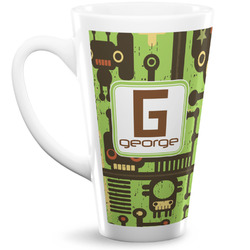 Industrial Robot 1 Latte Mug (Personalized)