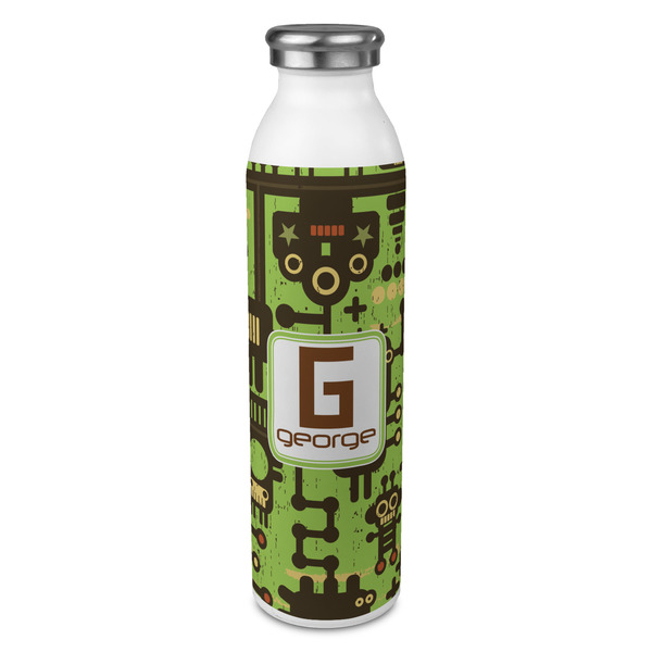 Custom Industrial Robot 1 20oz Stainless Steel Water Bottle - Full Print (Personalized)