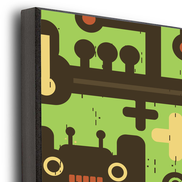 Industrial Robot 1 20x24 Wood Print - Closeup