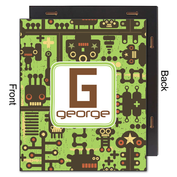 Industrial Robot 1 20x24 Wood Print - Front & Back View