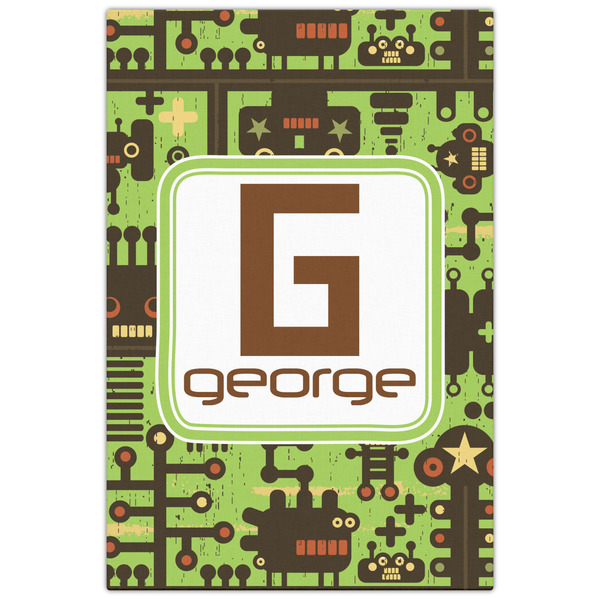 Industrial Robot 1 20x30 - Canvas Print - Front View