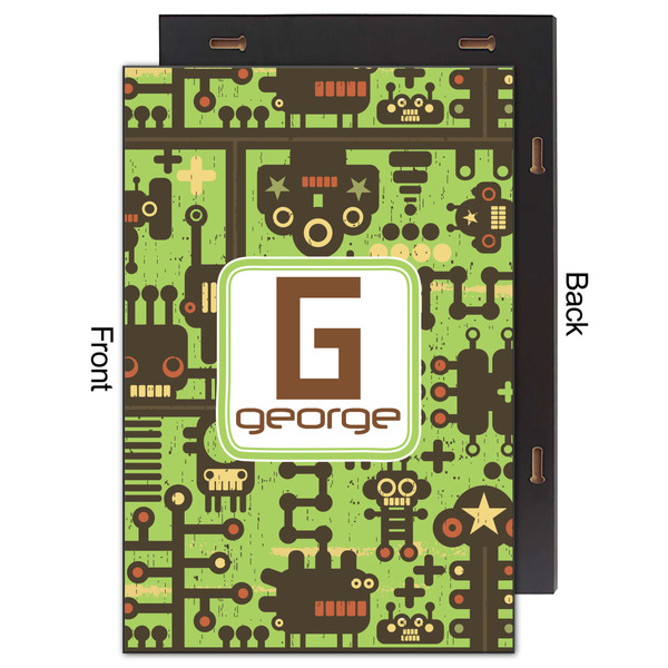 Industrial Robot 1 20x30 Wood Print - Front & Back View