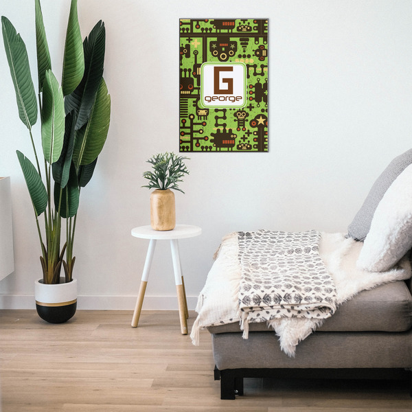 Industrial Robot 1 20x30 Wood Print - In Context