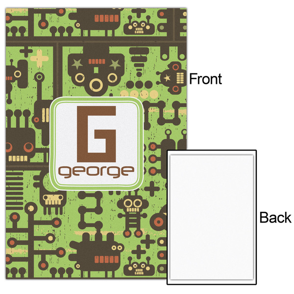 Industrial Robot 1 24x36 - Matte Poster - Front & Back