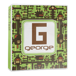 Industrial Robot 1 3-Ring Binder (Personalized)