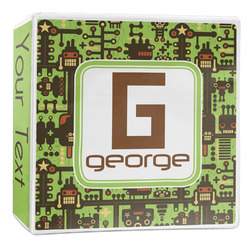 Industrial Robot 1 3-Ring Binder - 2 inch (Personalized)