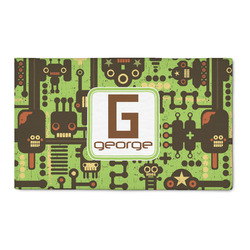 Industrial Robot 1 3' x 5' Indoor Area Rug (Personalized)