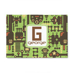 Industrial Robot 1 4' x 6' Indoor Area Rug (Personalized)