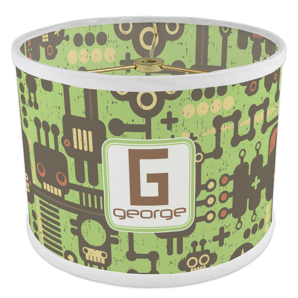 Industrial Robot 1 8" Drum Lampshade - ANGLE Poly-Film