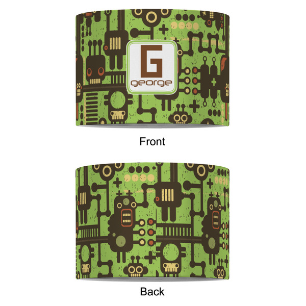 Industrial Robot 1 8" Drum Lampshade - APPROVAL (Fabric)