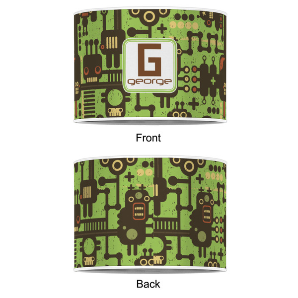 Industrial Robot 1 8" Drum Lampshade - APPROVAL (Poly Film)