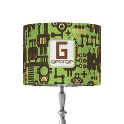 Industrial Robot 1 8" Drum Lamp Shade - Fabric (Personalized)