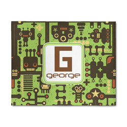 Industrial Robot 1 8' x 10' Indoor Area Rug (Personalized)