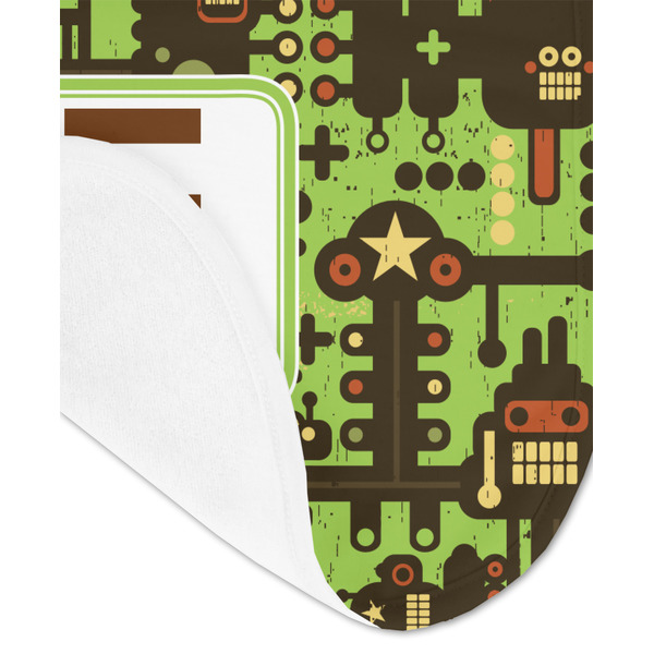 Industrial Robot 1 Baby Bib - AFT detail