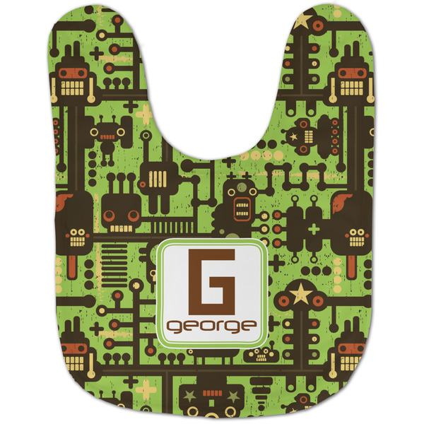 Industrial Robot 1 Baby Bib - AFT flat