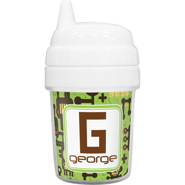 Custom Industrial Robot 1 Baby Sippy Cup (Personalized)