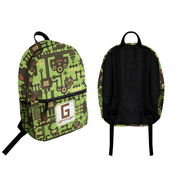Industrial Robot 1 Backpack front and back - Apvl