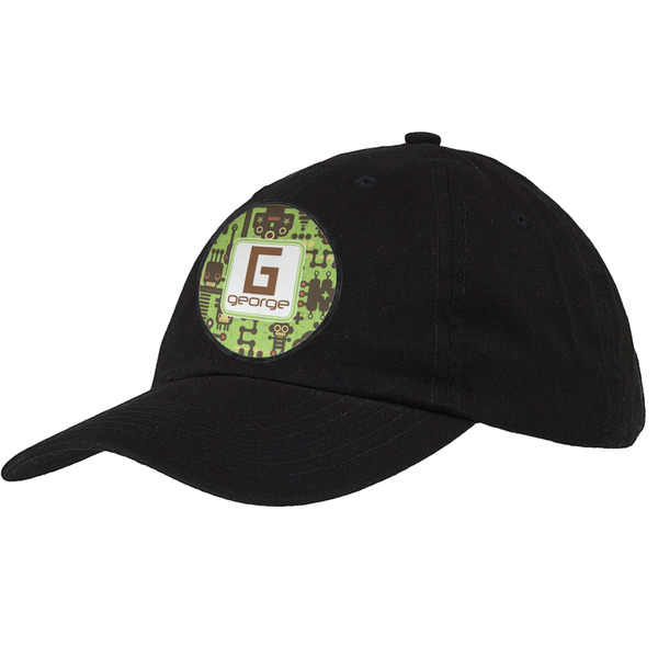 Custom Industrial Robot 1 Baseball Cap - Black (Personalized)