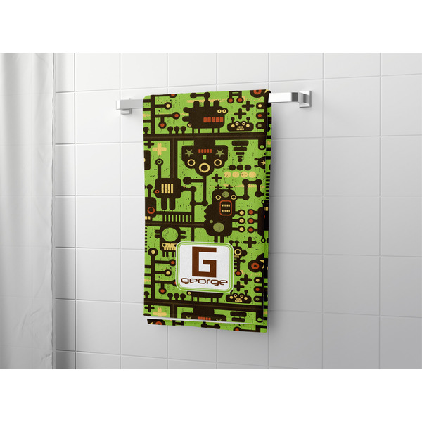 Industrial Robot 1 Bath Towel - LIFESTYLE