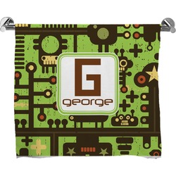Industrial Robot 1 Bath Towel (Personalized)