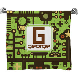 Industrial Robot 1 Bath Towel (Personalized)