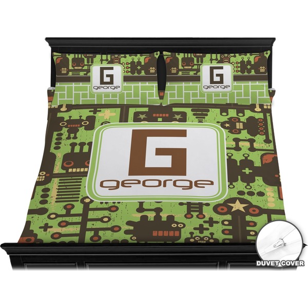 Industrial Robot 1 Bedding Set (King) - Duvet