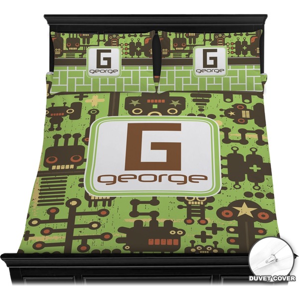 Industrial Robot 1 Bedding Set (Queen) - Duvet