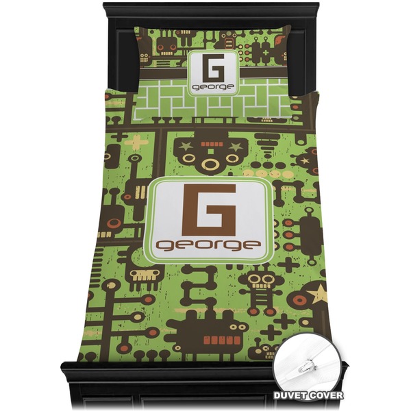 Industrial Robot 1 Bedding Set (Twin) - Duvet