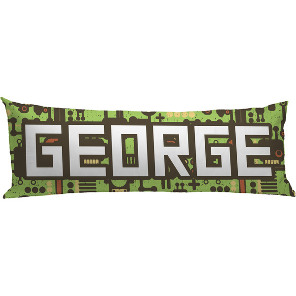 Custom Industrial Robot 1 Body Pillow Case (Personalized)