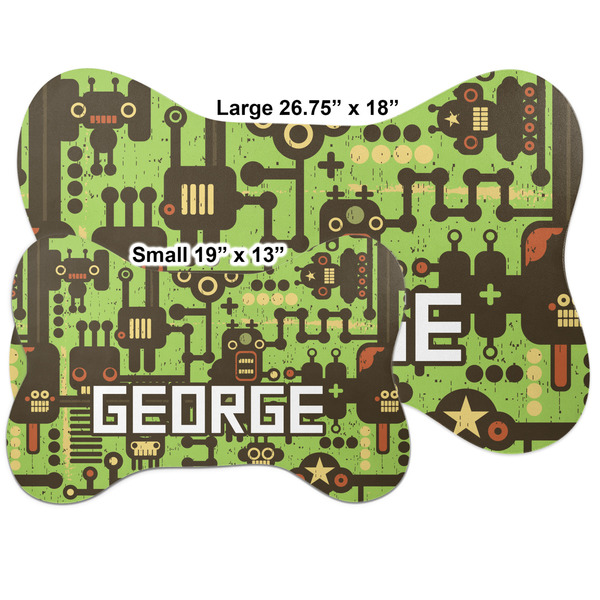 Industrial Robot 1 Bone Shaped Mat Comparison
