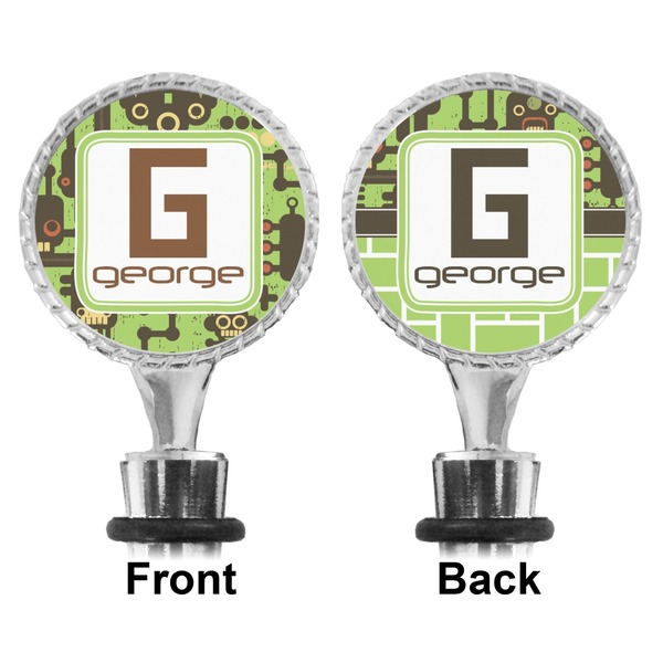 Industrial Robot 1 Bottle Stopper - Front and Back