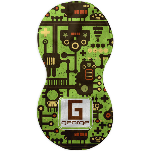 Industrial Robot 1 Burp Peanut Shaped Flat