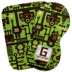 Industrial Robot 1 Burp Cloth (Personalized)