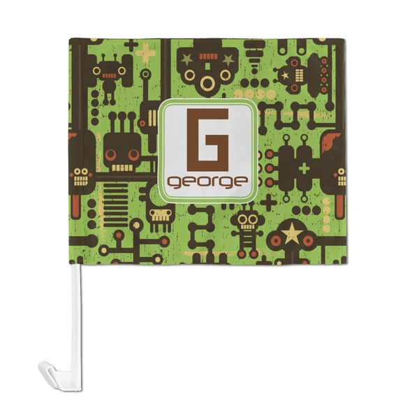 Industrial Robot 1 Car Flag - Large - FRONT