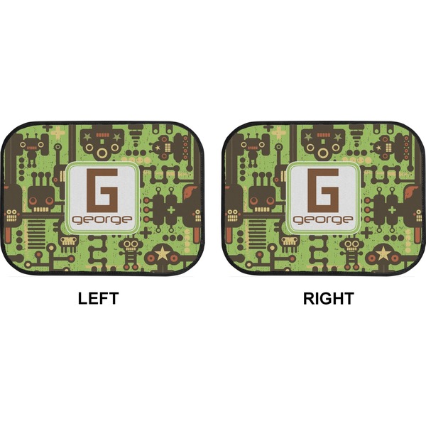 Industrial Robot 1 Car Floor Mats (Back Seat) (Approval)